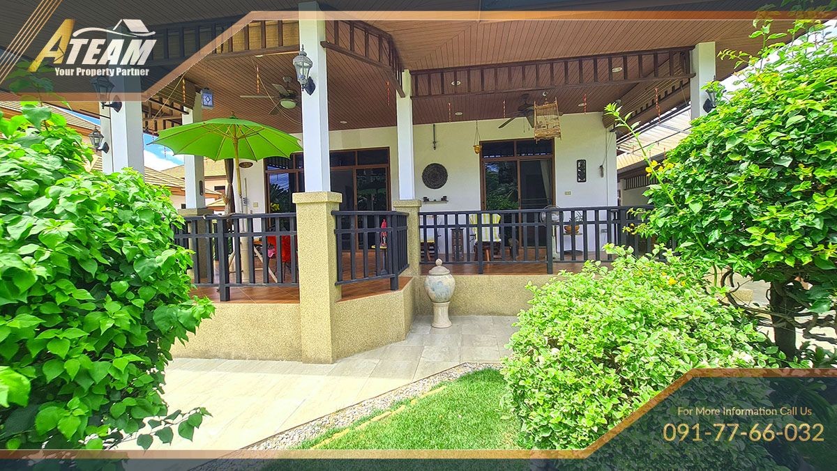 manora 7 8MB pool villa development resale hua hin13