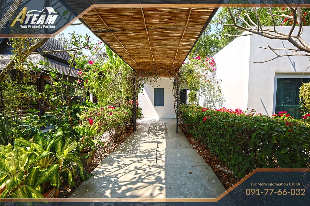 House for sale huahin poolvilla luxury Lakeside 5bedroom garden35