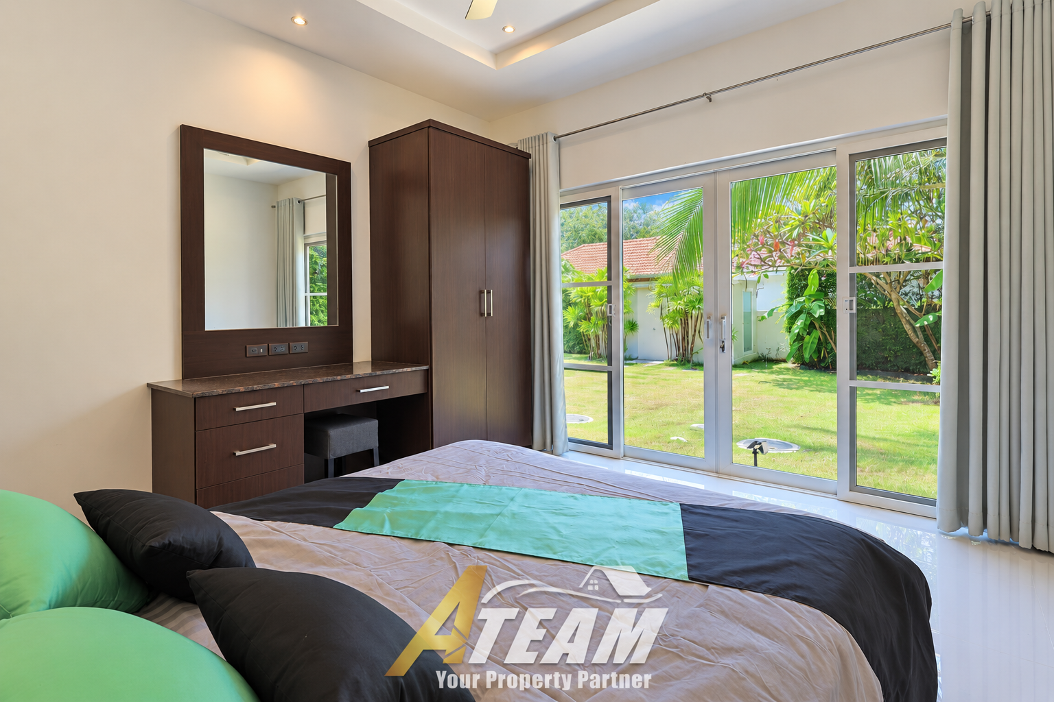 Villa de 3 chambres avec piscine privée à louer au Mali Prestige Hua Hin