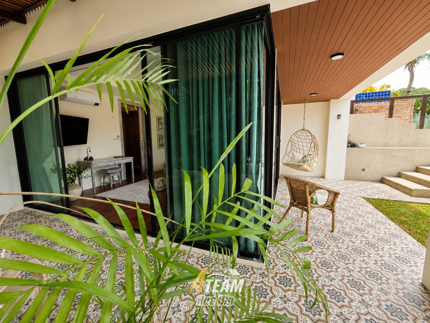 ---RÉSERVÉ-- Spacieuse villa de 3 chambres avec piscine et vue sur la montagne – Panorama Village, Khao Tao