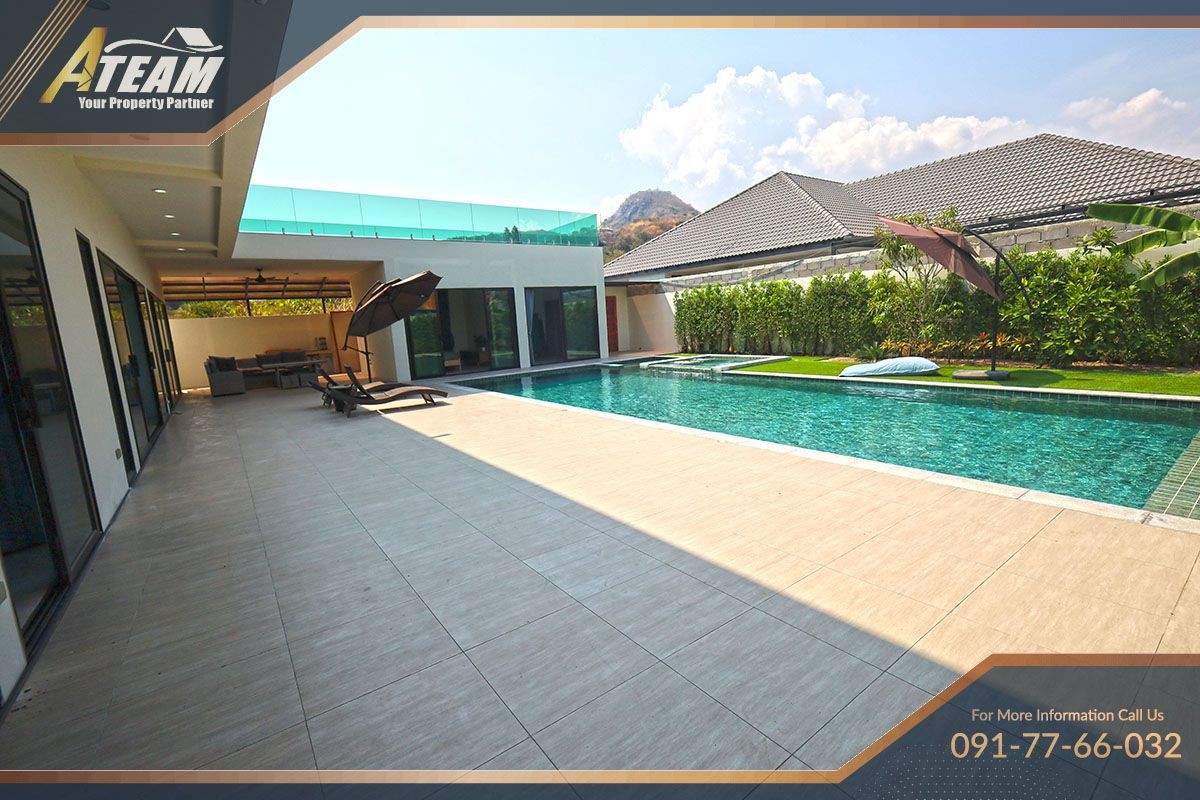House for sale huahin poolvilla modern soi11417