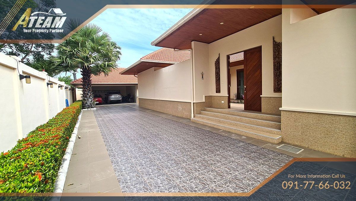 luxury massive pool villa sam roi yod resale development50