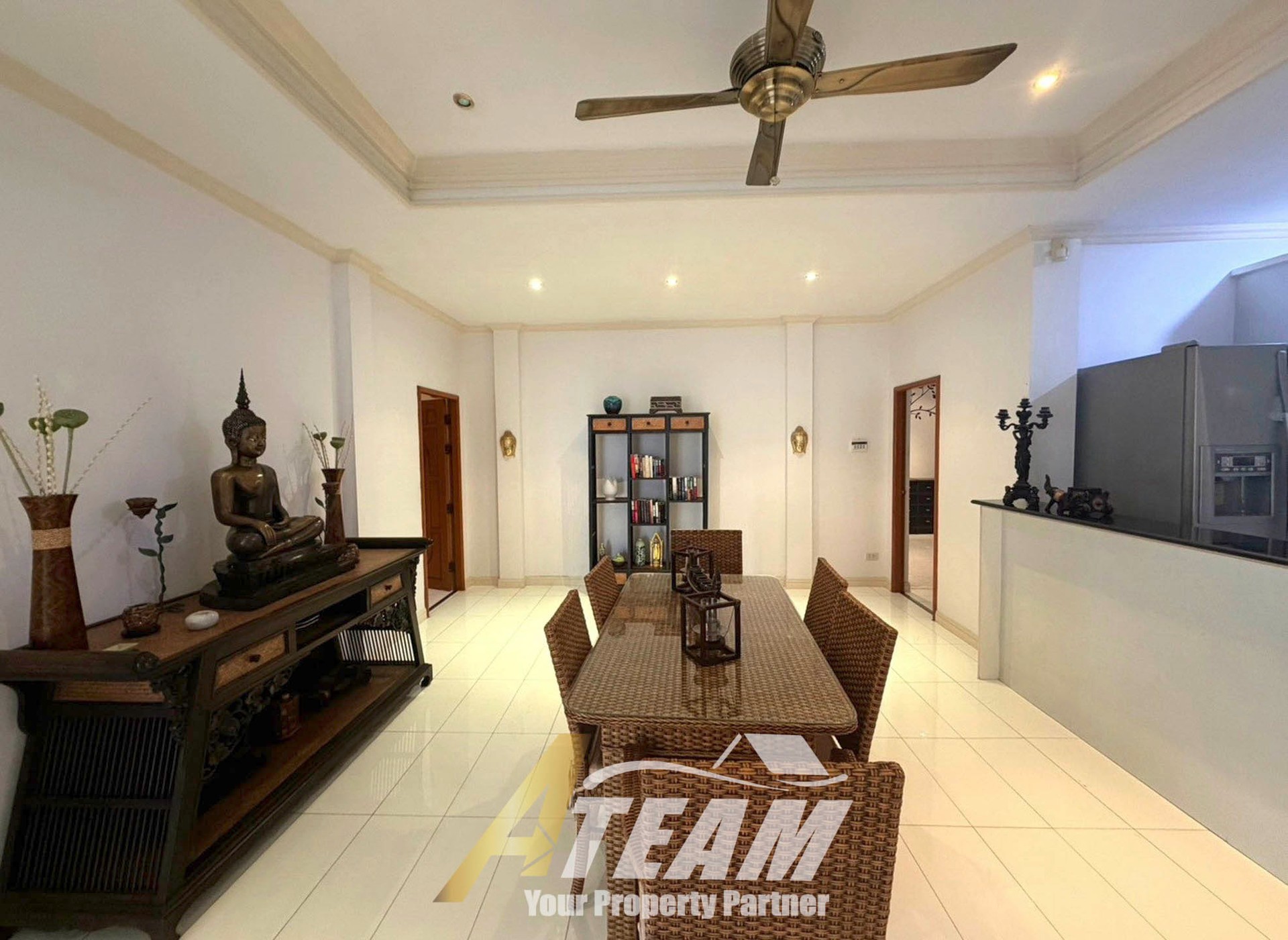 Spacieuse villa de 3 chambres avec piscine privée à louer à Sunset Village 1, Hua Hin Soi 6