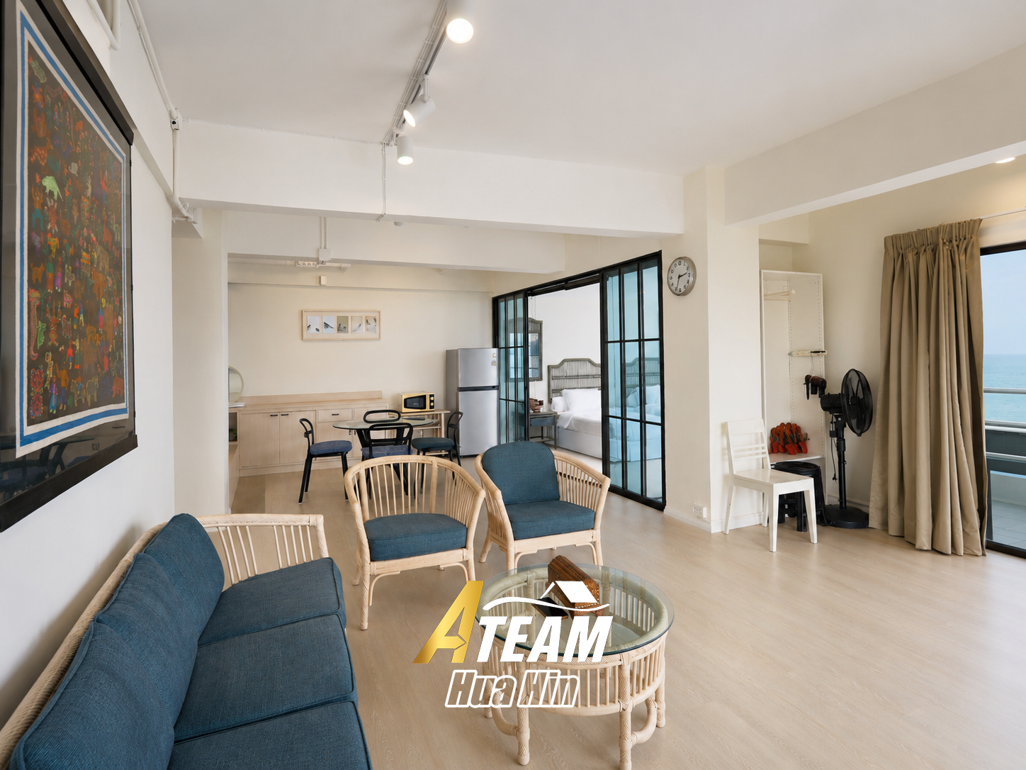 Appartement en bord de mer de 2 chambres à Blue Wave, Hua Hin