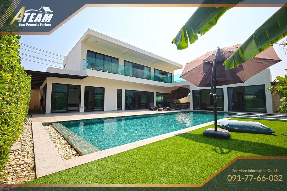 House for sale huahin poolvilla modern soi11419