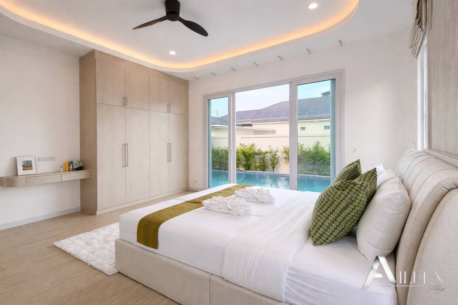 Belle villa avec 3 chambres, 3 salles de bains et piscine dans un emplacement privilégié sur Soi 88
