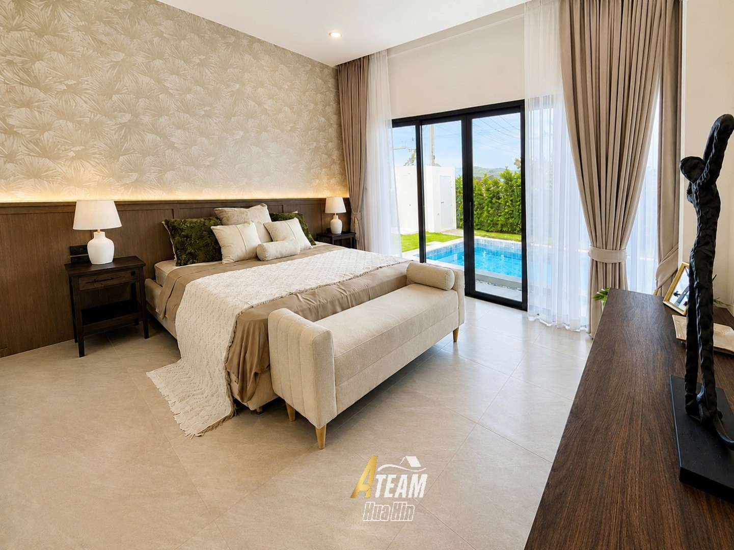 Villa avec piscine neuve de 3 chambres à vendre - Soi 112