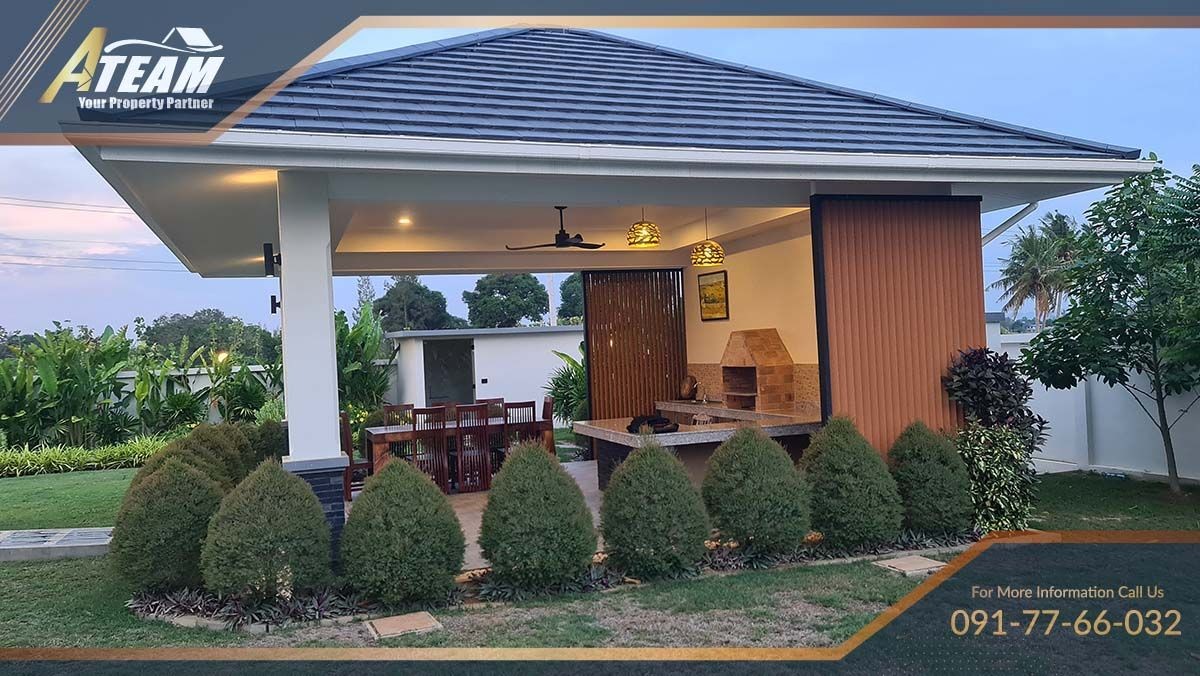 luxury 5 bedrooms on 2 rais resale development Hua Hin55