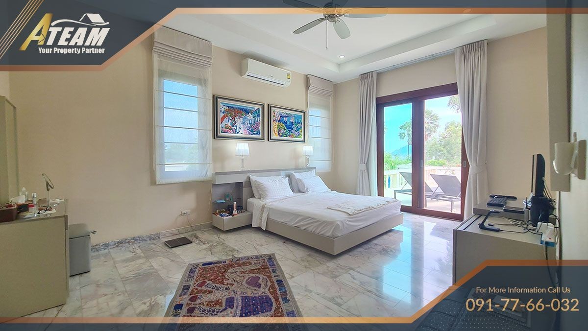luxury massive pool villa sam roi yod resale development10