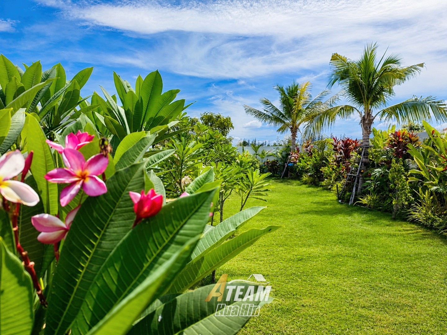 Villa de luxe avec grand terrain et vue sur les montagnes