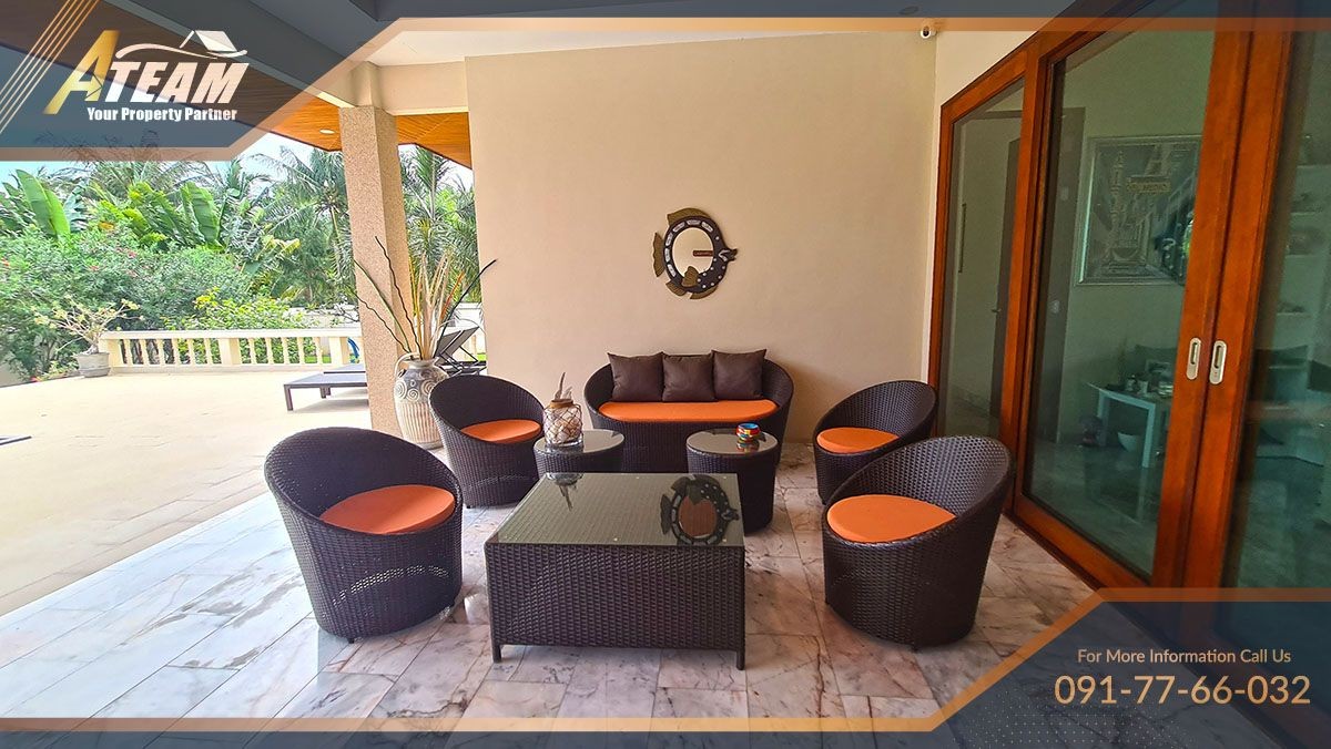 Luxury pool villa on bog land pranburi 24