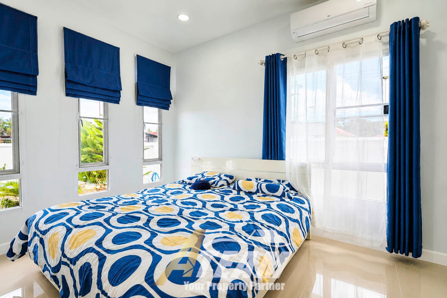 Villa de 3 chambres avec piscine privée à vendre – ABC Pool Village, Cha-am