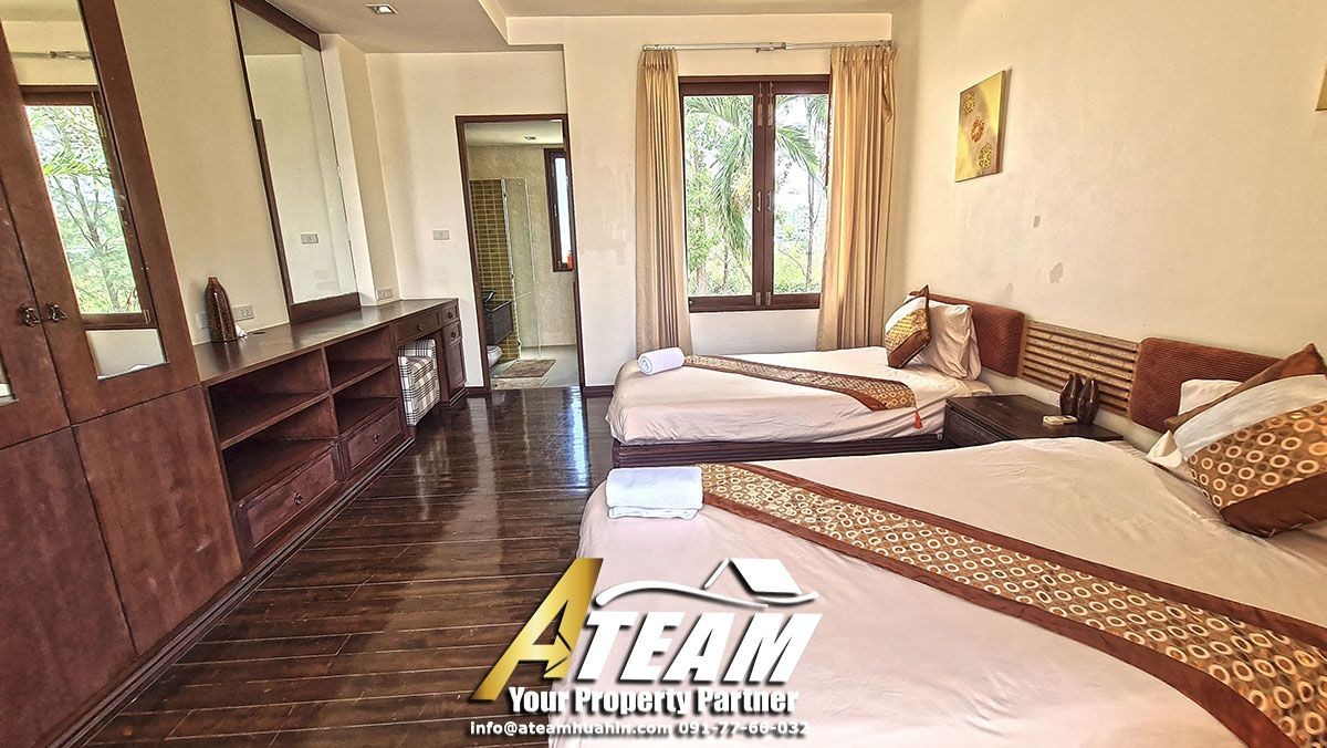 Lakeside-poolvilla-for-sale-hua-hin-Takiap-lake-bedroom