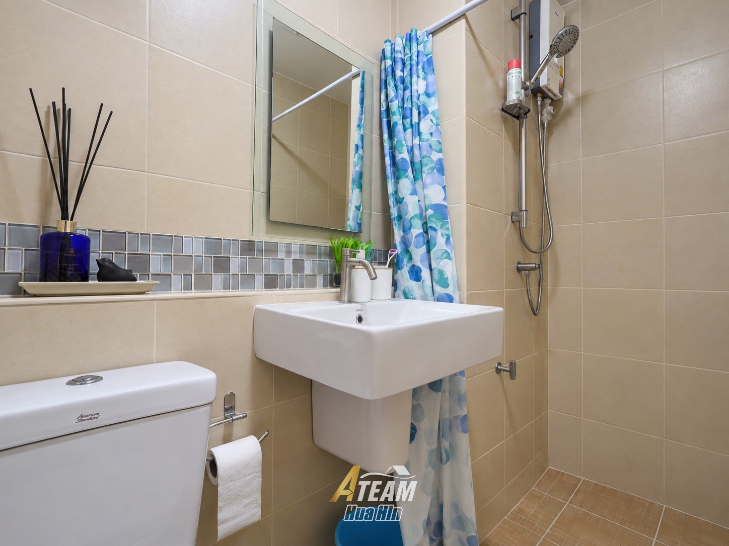 Petit appartement confortable de 2 chambres à louer à Baan Koo Kiang