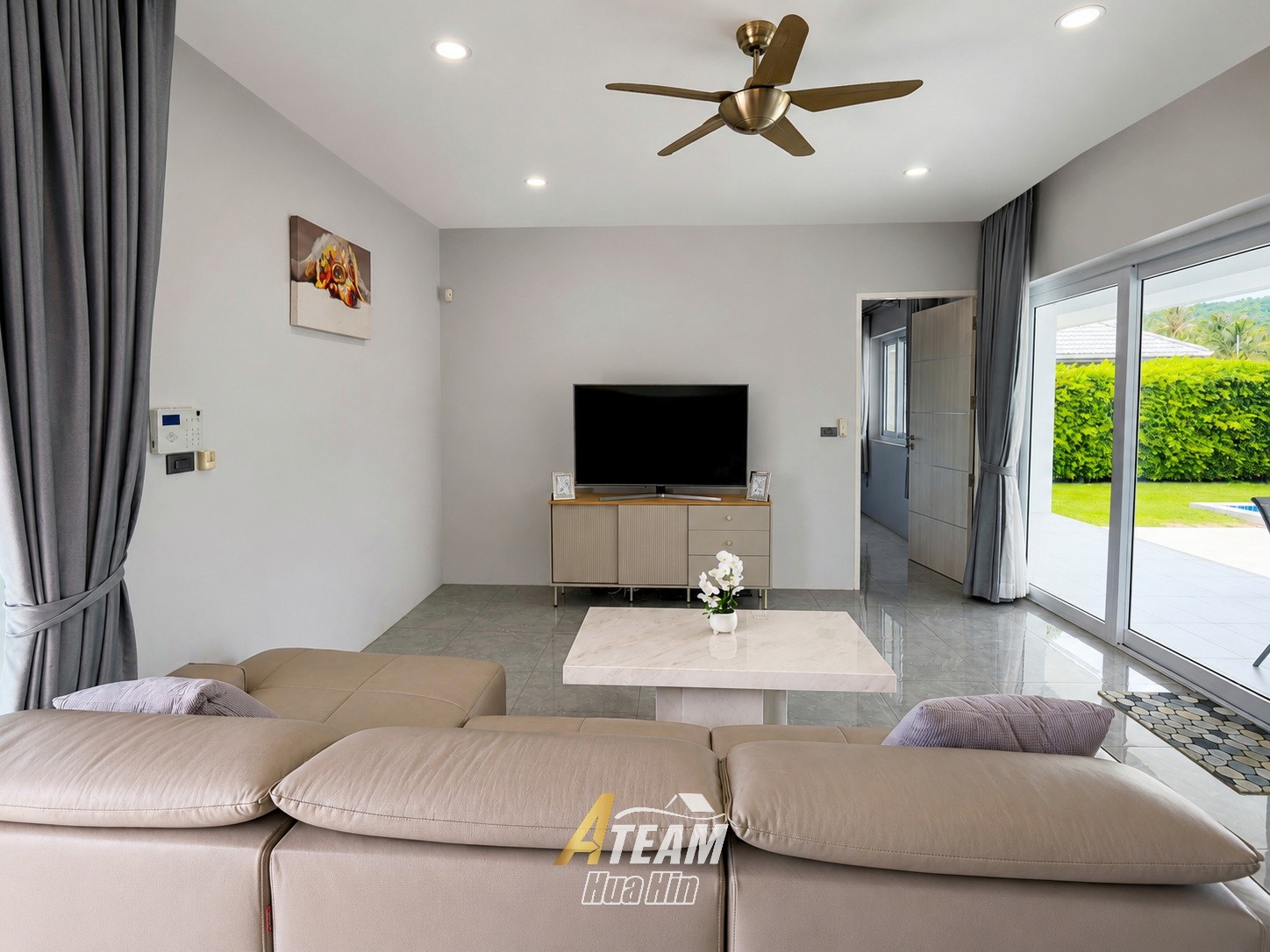 Villa avec piscine de 3 chambres et vue sur les montagnes à Khao Tao, Hua Hin – THB 8.95 Million