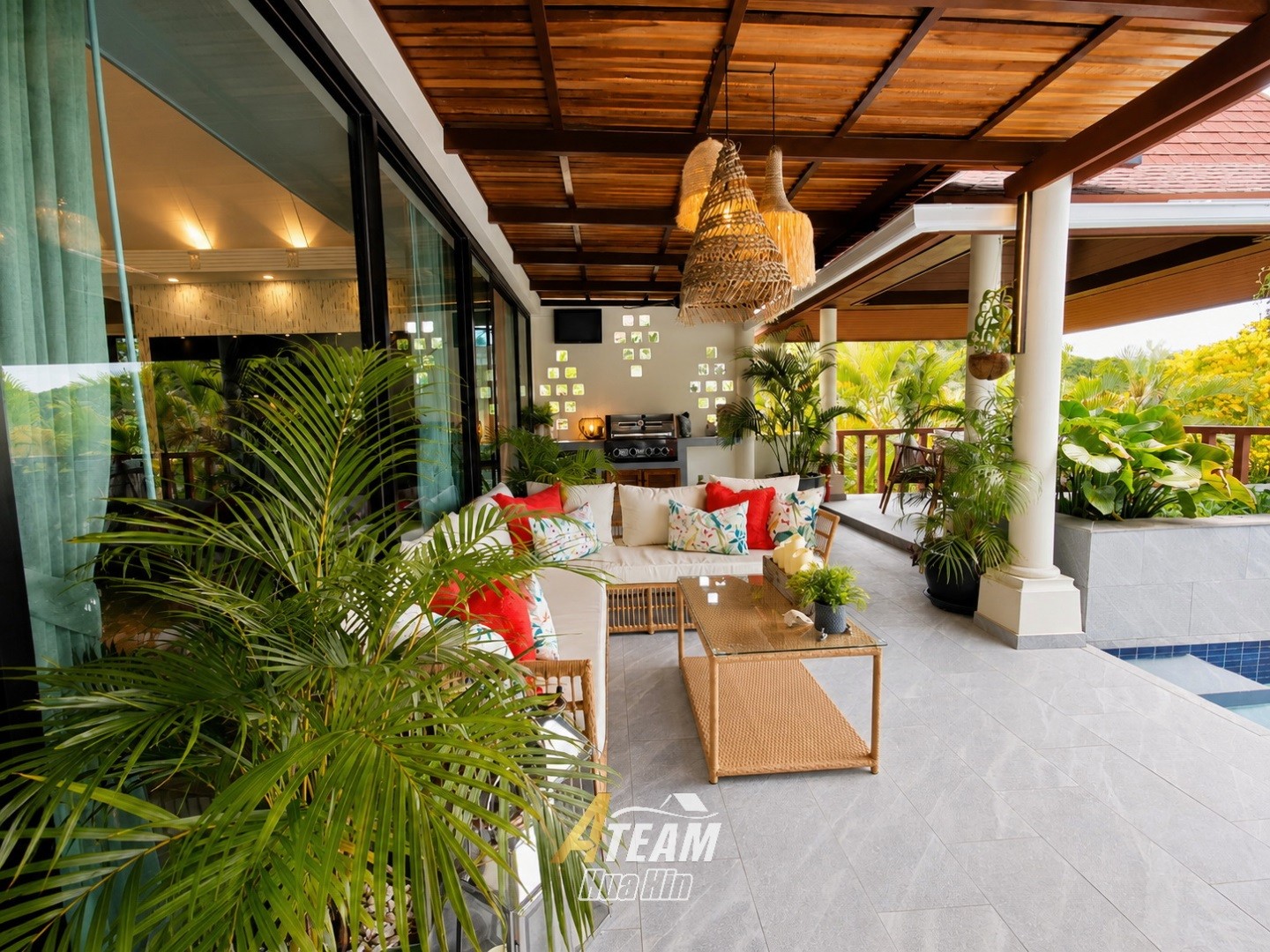 ---RÉSERVÉ-- Spacieuse villa de 3 chambres avec piscine et vue sur la montagne – Panorama Village, Khao Tao