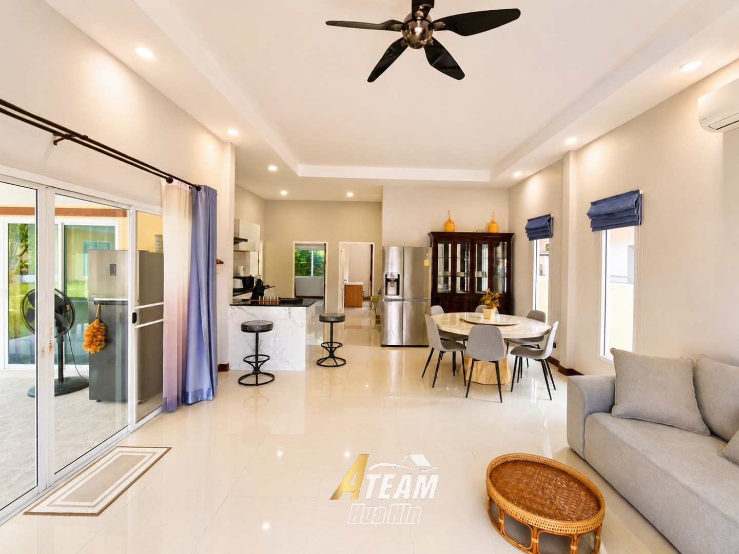 À LOUER | Quand le confort rencontre la vie tropicale | Villa avec piscine de 4 chambres | Gold Village, Hua Hin Soi 88
