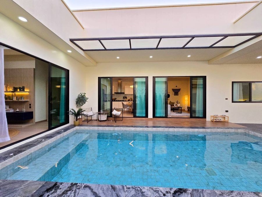 ocean oasis 3bed 3bath pool villa offplan development hua hin83
