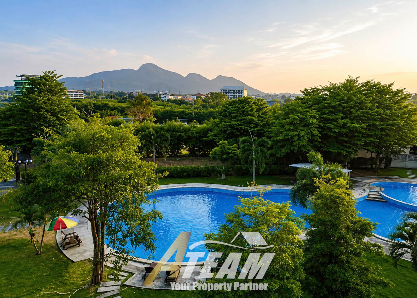 Appartement spacieux d'angle avec 1 chambre à vendre – The Pride Hua Hin