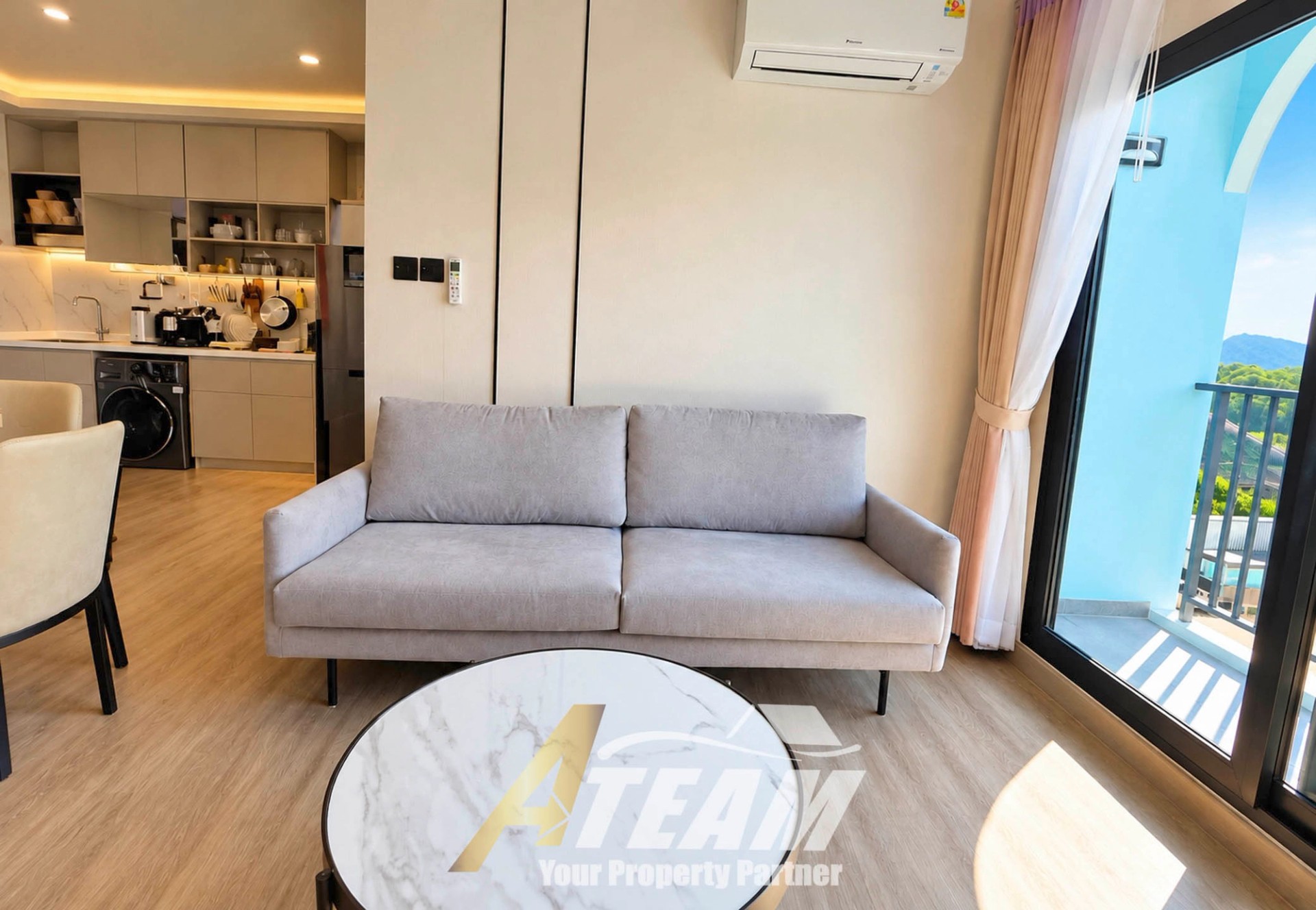 Détendez-vous et profitez de la vie côtière – Appartement 2 chambres à Supalai Kram
