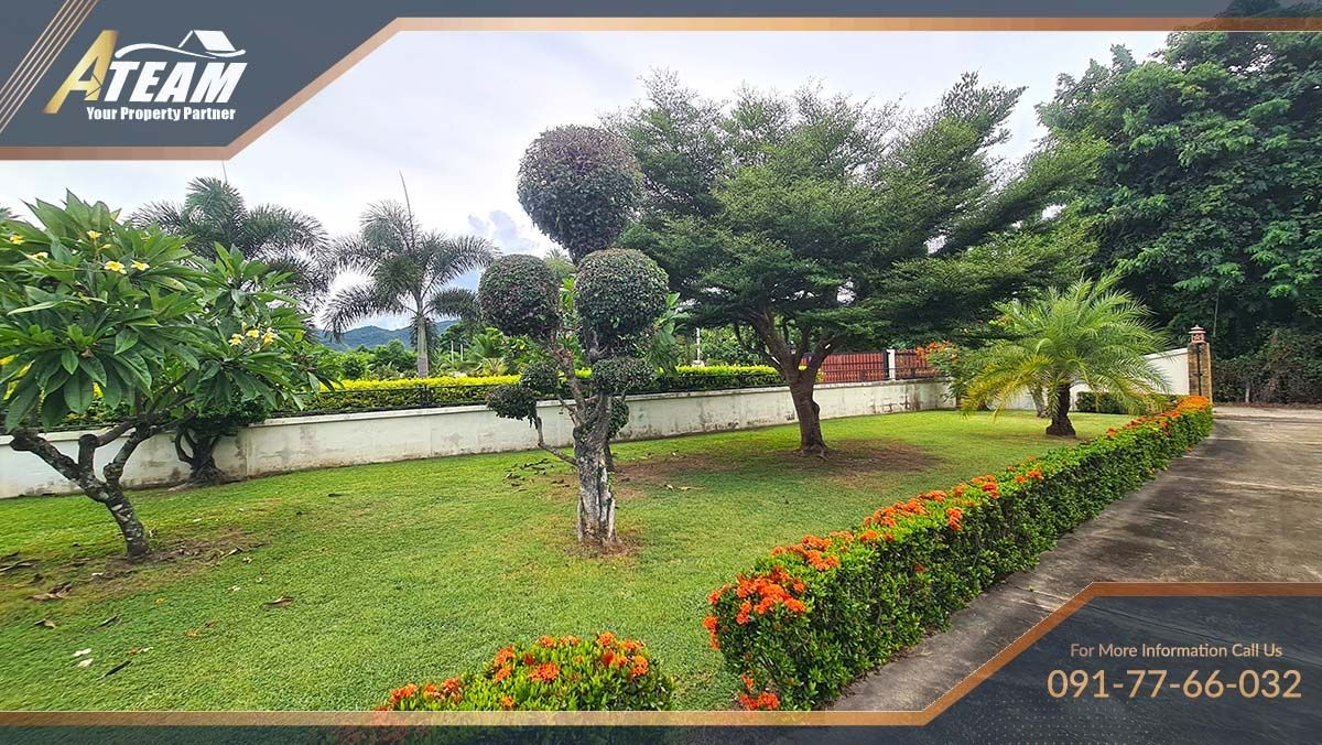 huahin house for sale chaam pool villa 3bed 2bath garden land4
