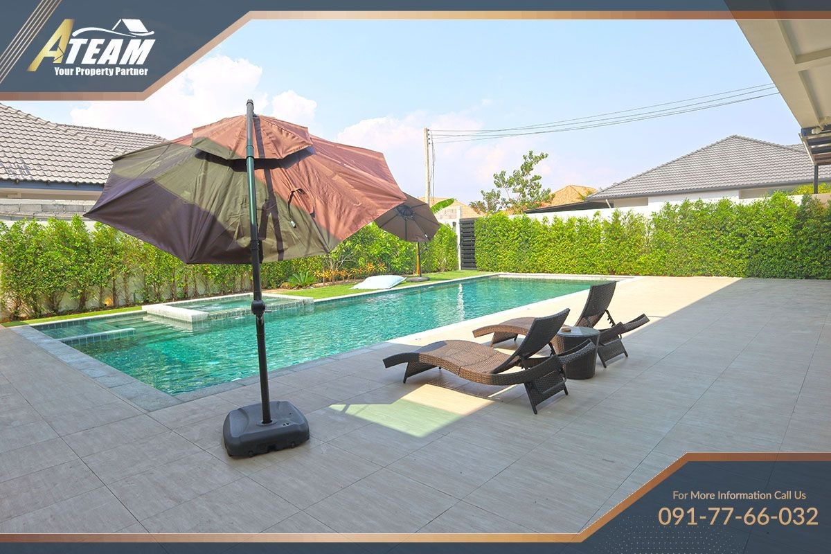 House for sale huahin poolvilla modern soi11427