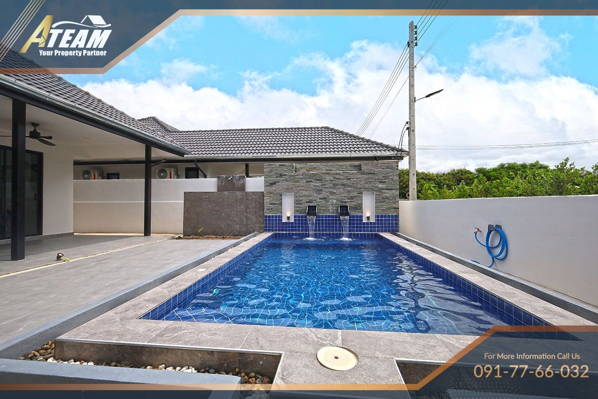 House for sale milpool villa 3bedrooms centre city soi102 huahin35