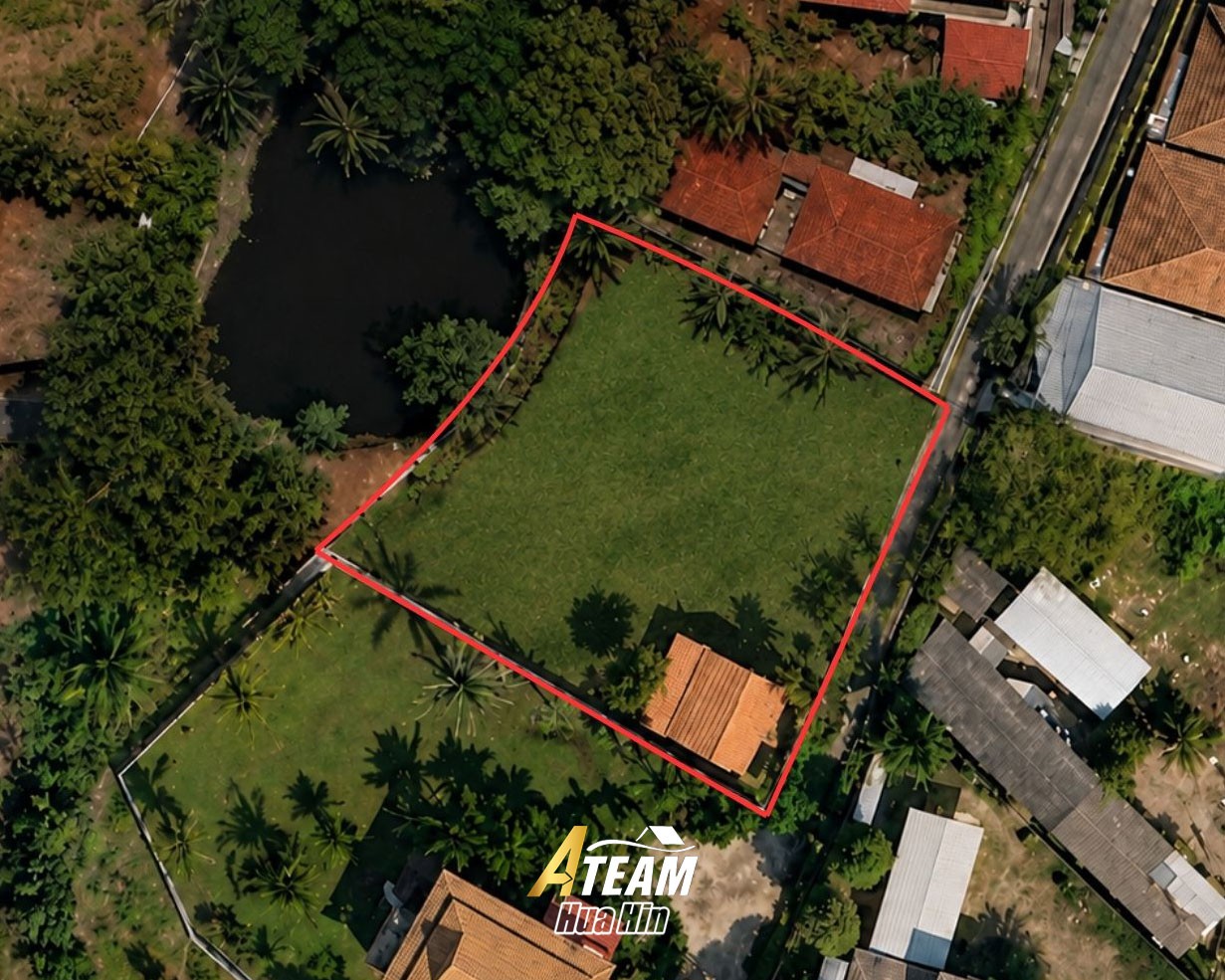 Terrain à vendre à Hua Hin Soi 6 avec vue sur les montagnes
