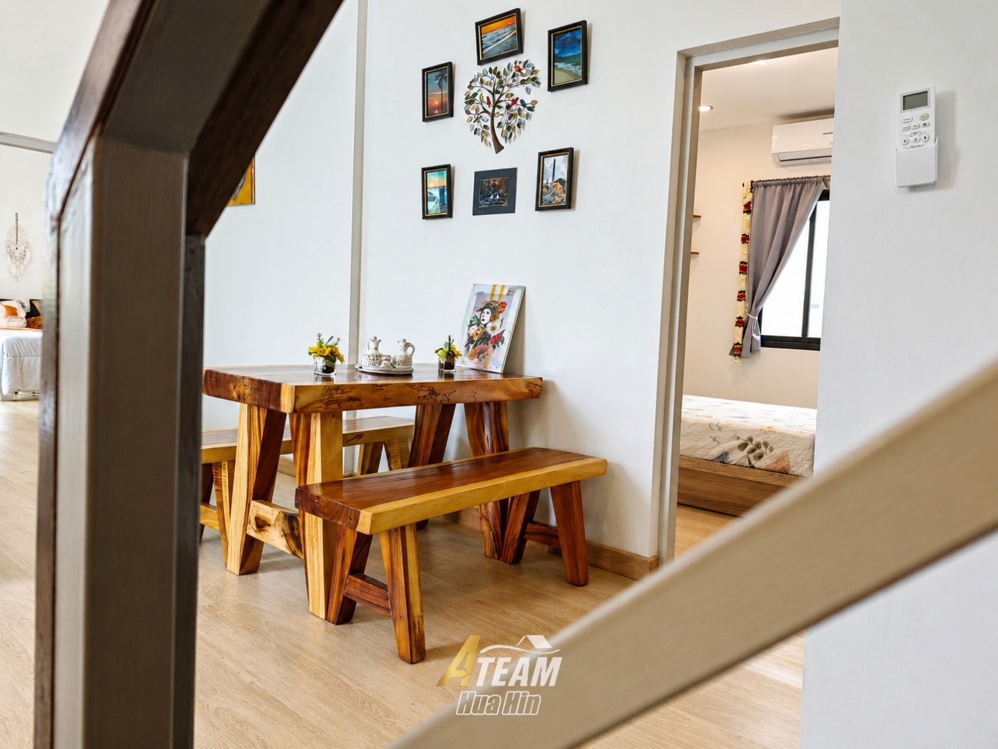 Charmante villa avec piscine de 2 chambres à vendre à Thap Tai