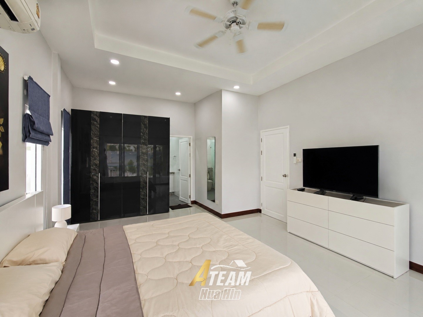 À LOUER | Quand le confort rencontre la vie tropicale | Villa avec piscine de 4 chambres | Gold Village, Hua Hin Soi 88