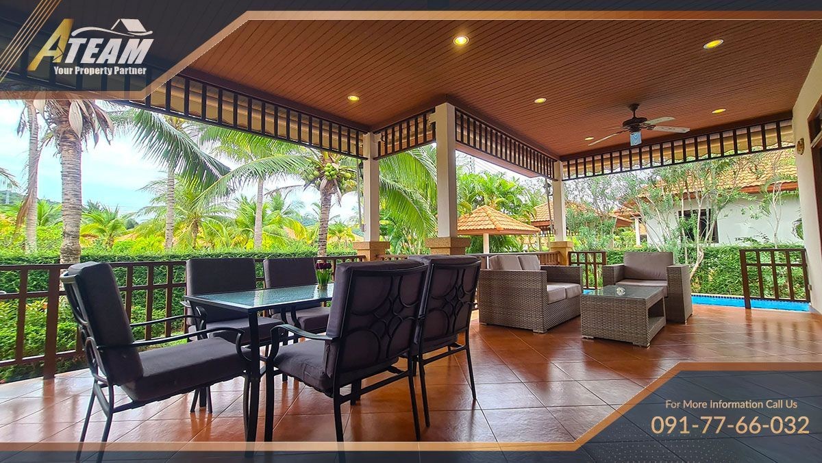 manora pool villa development resale hua hin4
