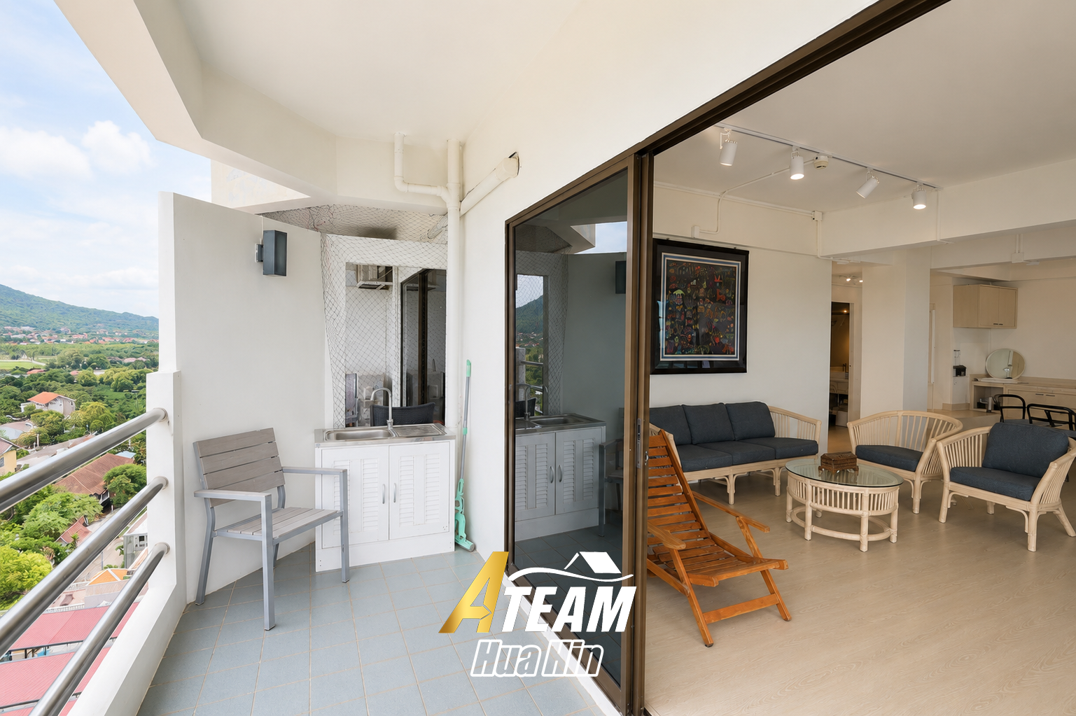 Appartement en bord de mer de 2 chambres à Blue Wave, Hua Hin