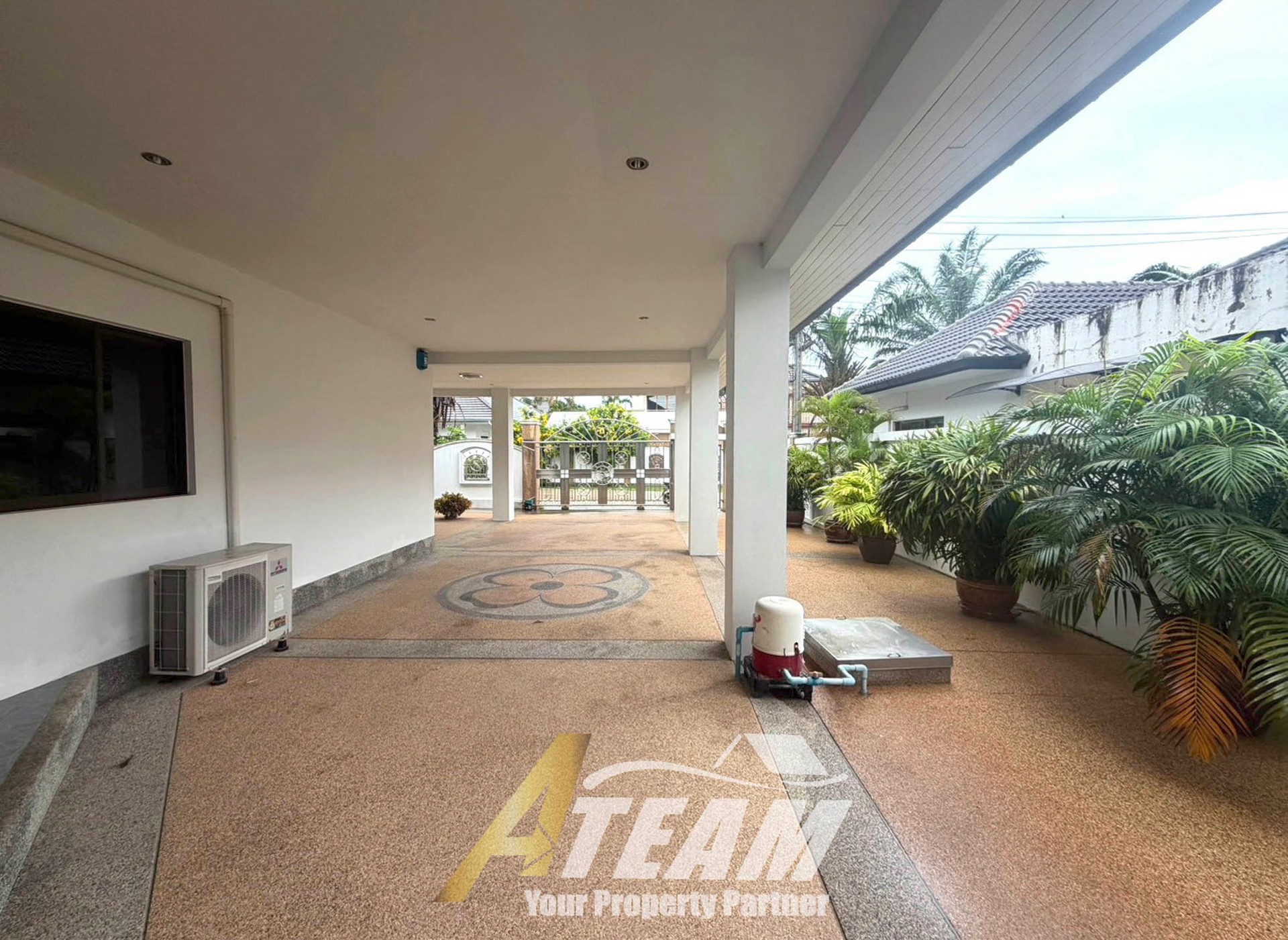 Spacieuse villa de 3 chambres avec piscine privée à louer à Sunset Village 1, Hua Hin Soi 6