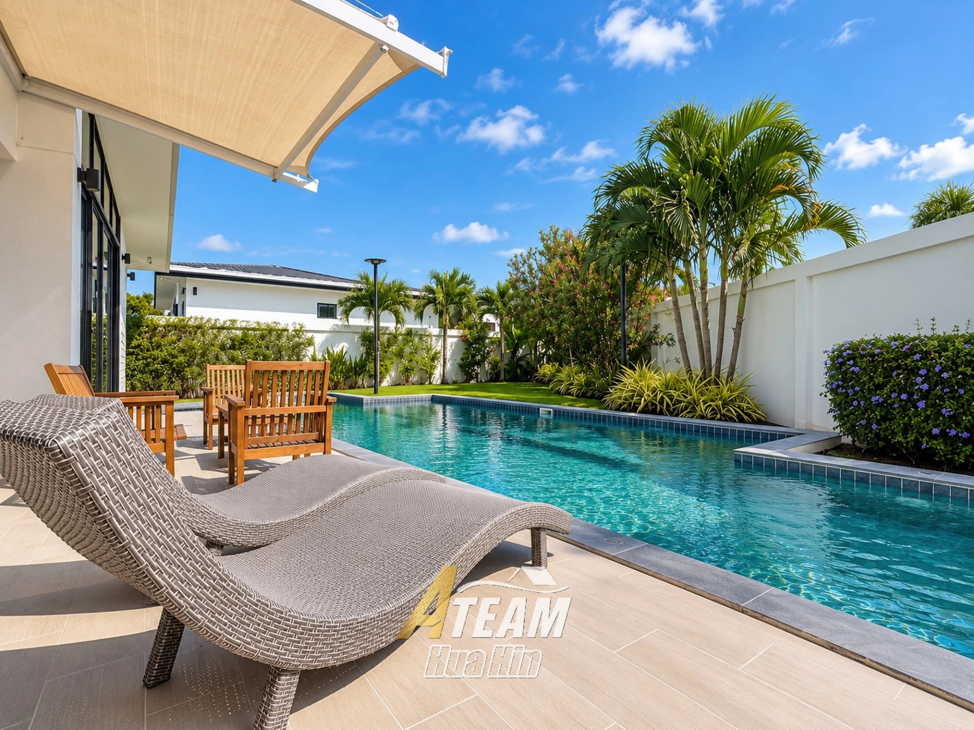 Modern 3-Bedroom Pool Villa for Sale in Soi 112, Hua Hin