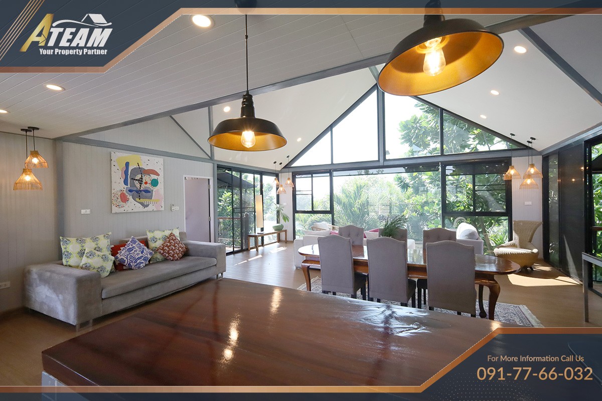 Villa unique de 5 chambres avec piscine au bord de la rivière à Pak Nam Pran