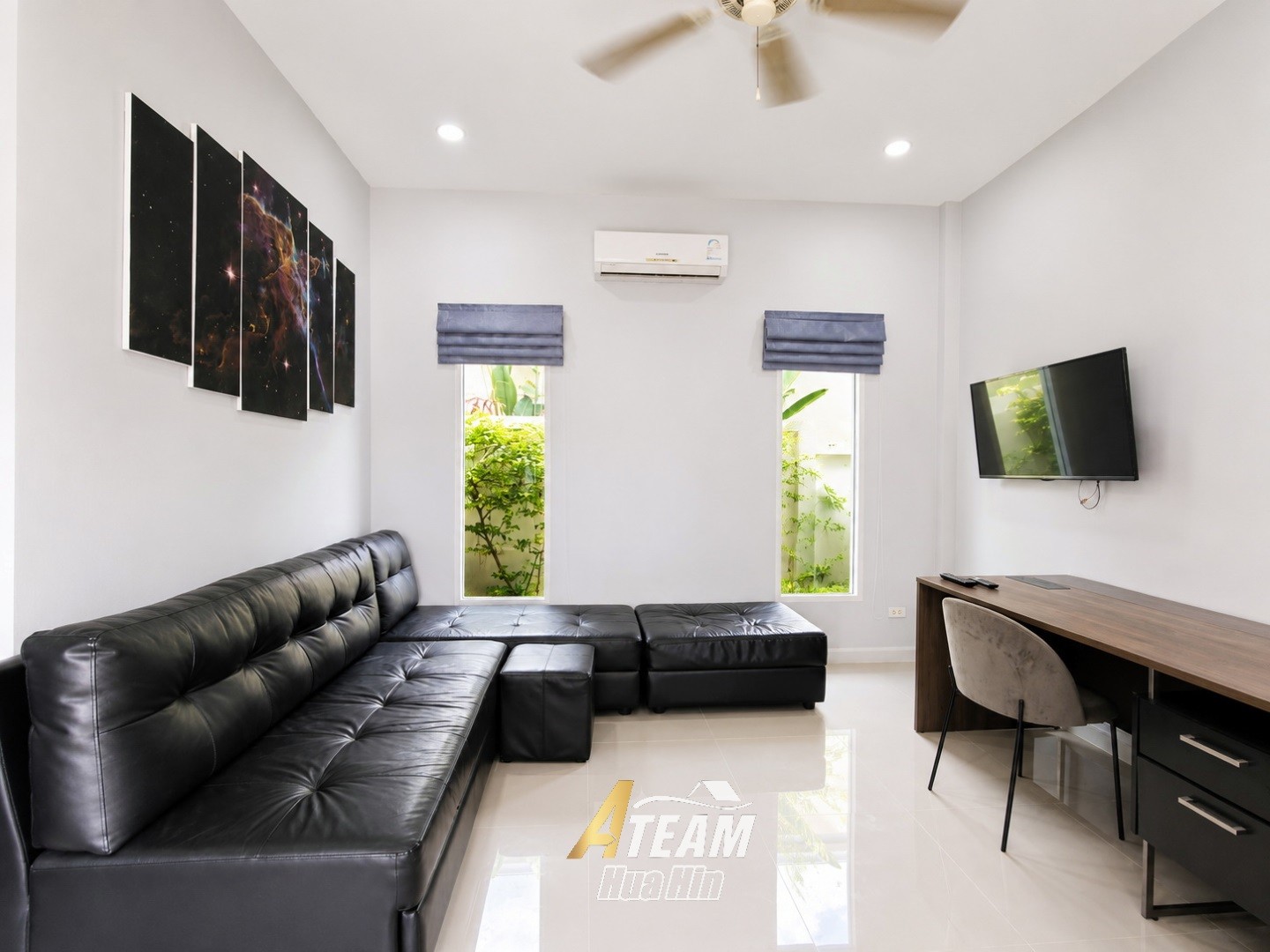 À LOUER | Quand le confort rencontre la vie tropicale | Villa avec piscine de 4 chambres | Gold Village, Hua Hin Soi 88