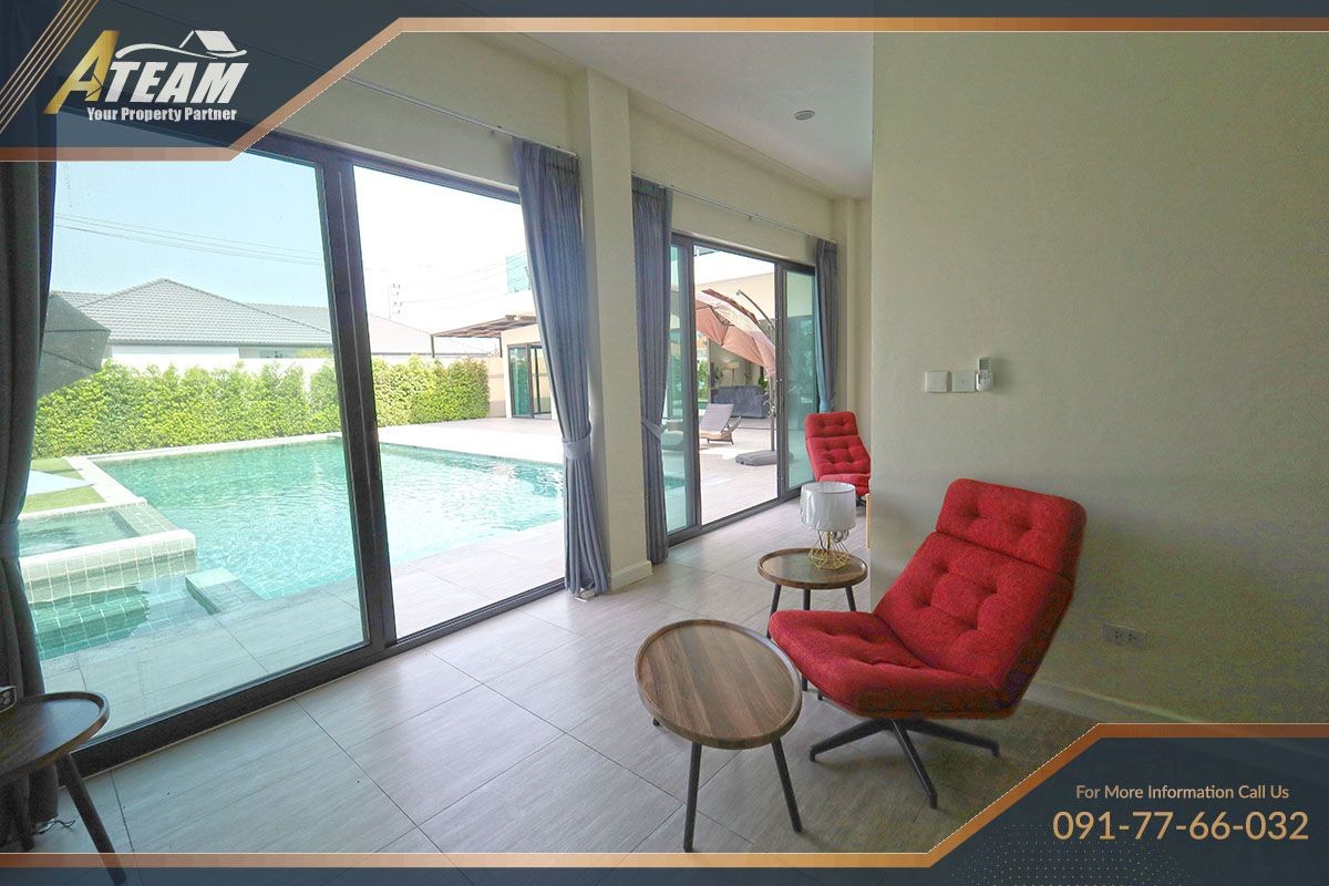 House for sale huahin poolvilla modern soi11424