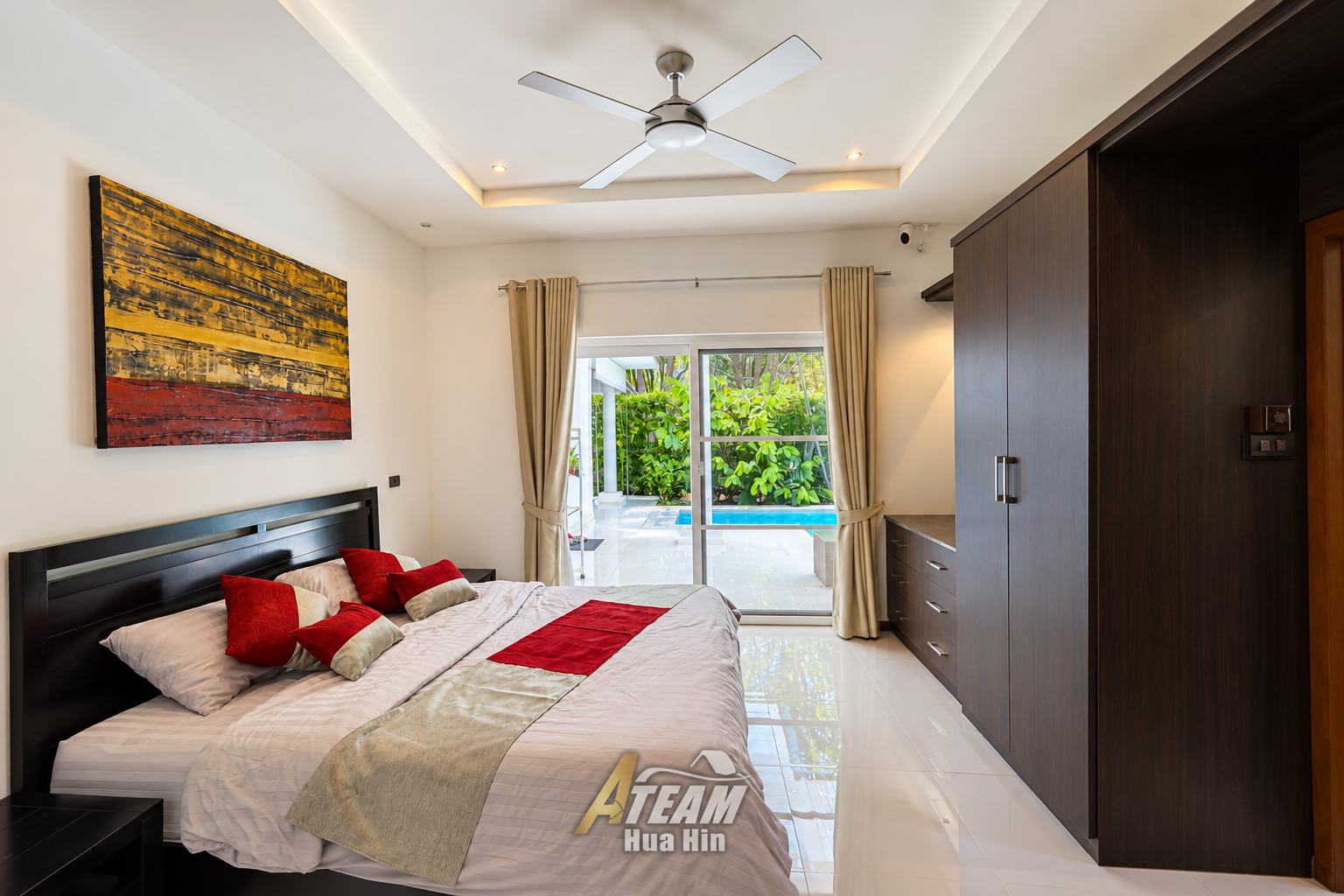 Villa de 3 chambres avec piscine privée à louer au Mali Prestige Hua Hin