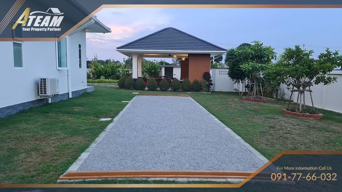 luxury 5 bedrooms on 2 rais resale development Hua Hin56
