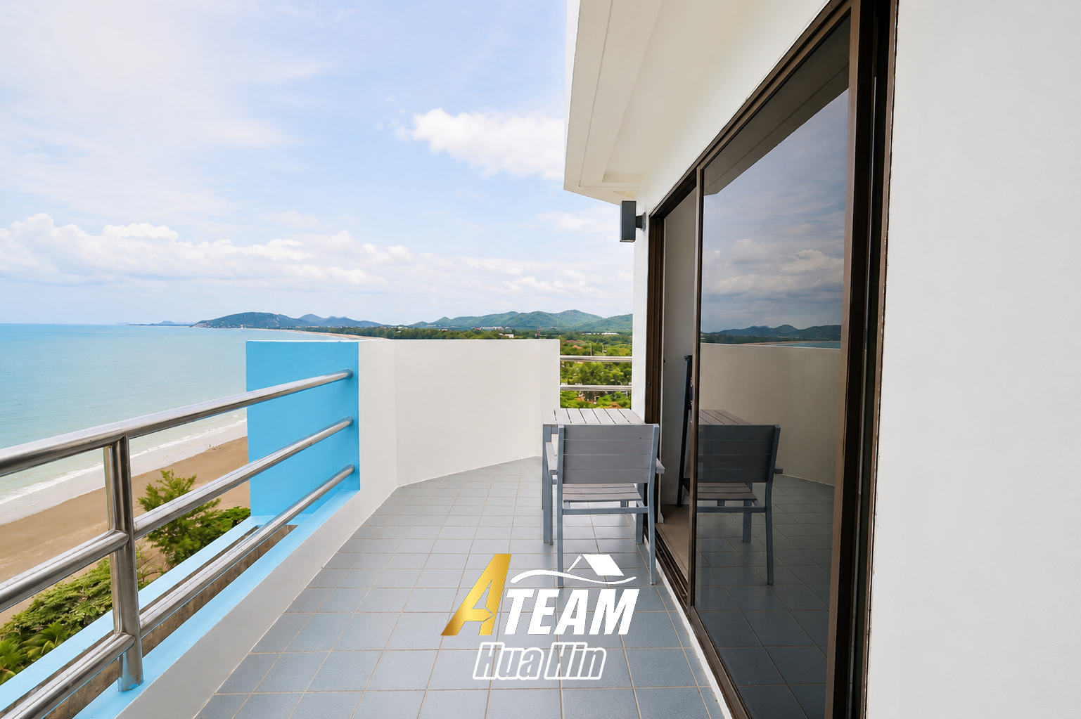 Appartement en bord de mer de 2 chambres à Blue Wave, Hua Hin