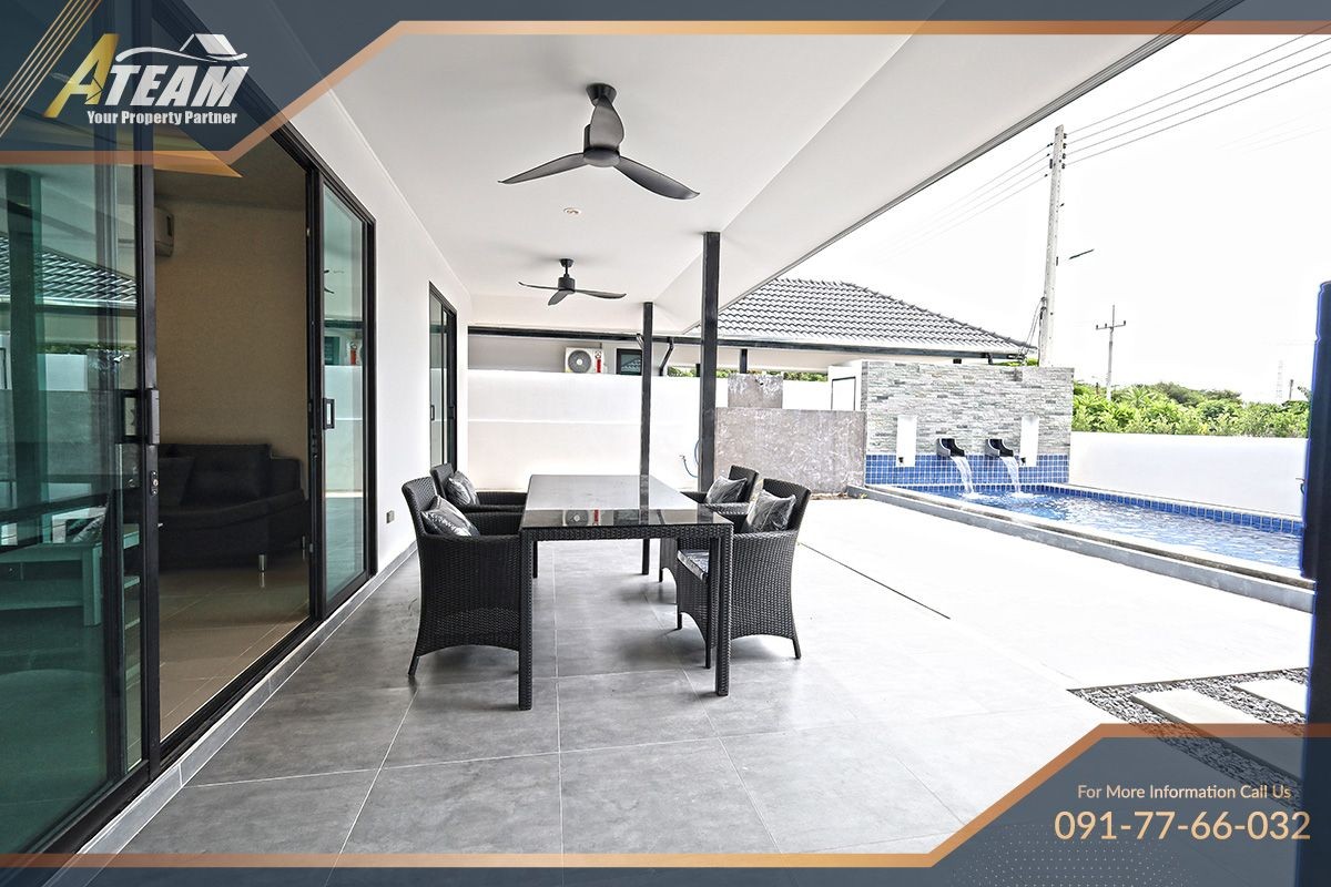 House for sale milpool villa 3bedrooms centre city soi102 huahin26