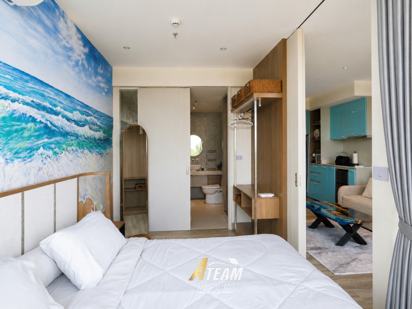 Appartement d’angle 1 Bedroom Plus avec vue sur la mer