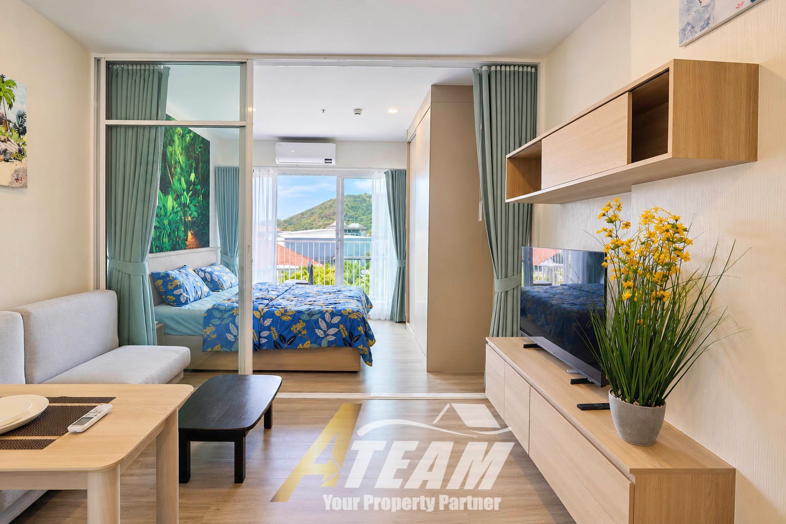 Appartement élégant à Supalai Blue Whale Hua Hin – 33,05 m² | 16 000 THB/mois, 70