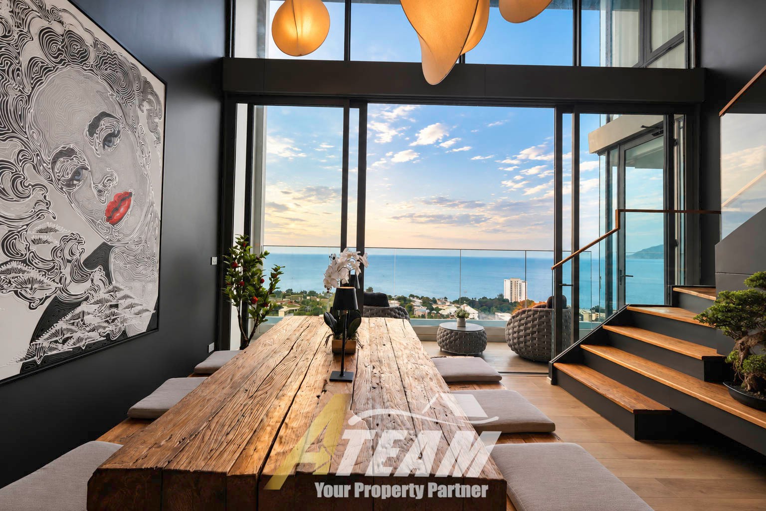 À louer : « Penthouse duplex de luxe à VEHHA Hua Hin | Espace de vie privé sur les 30e et 31e étages »