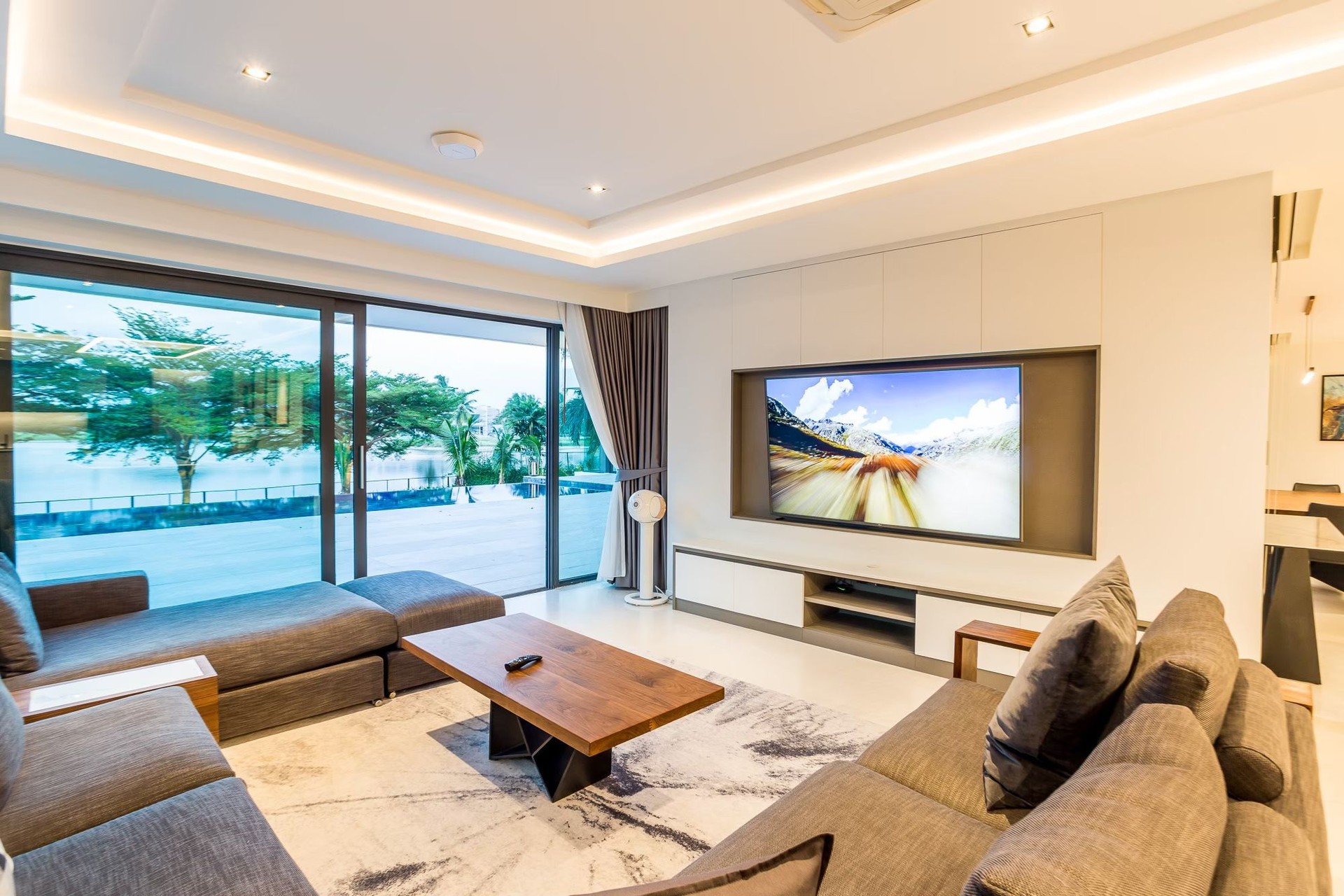Villa exclusive avec piscine à louer au Palm Hills Golf Course, Cha-am
