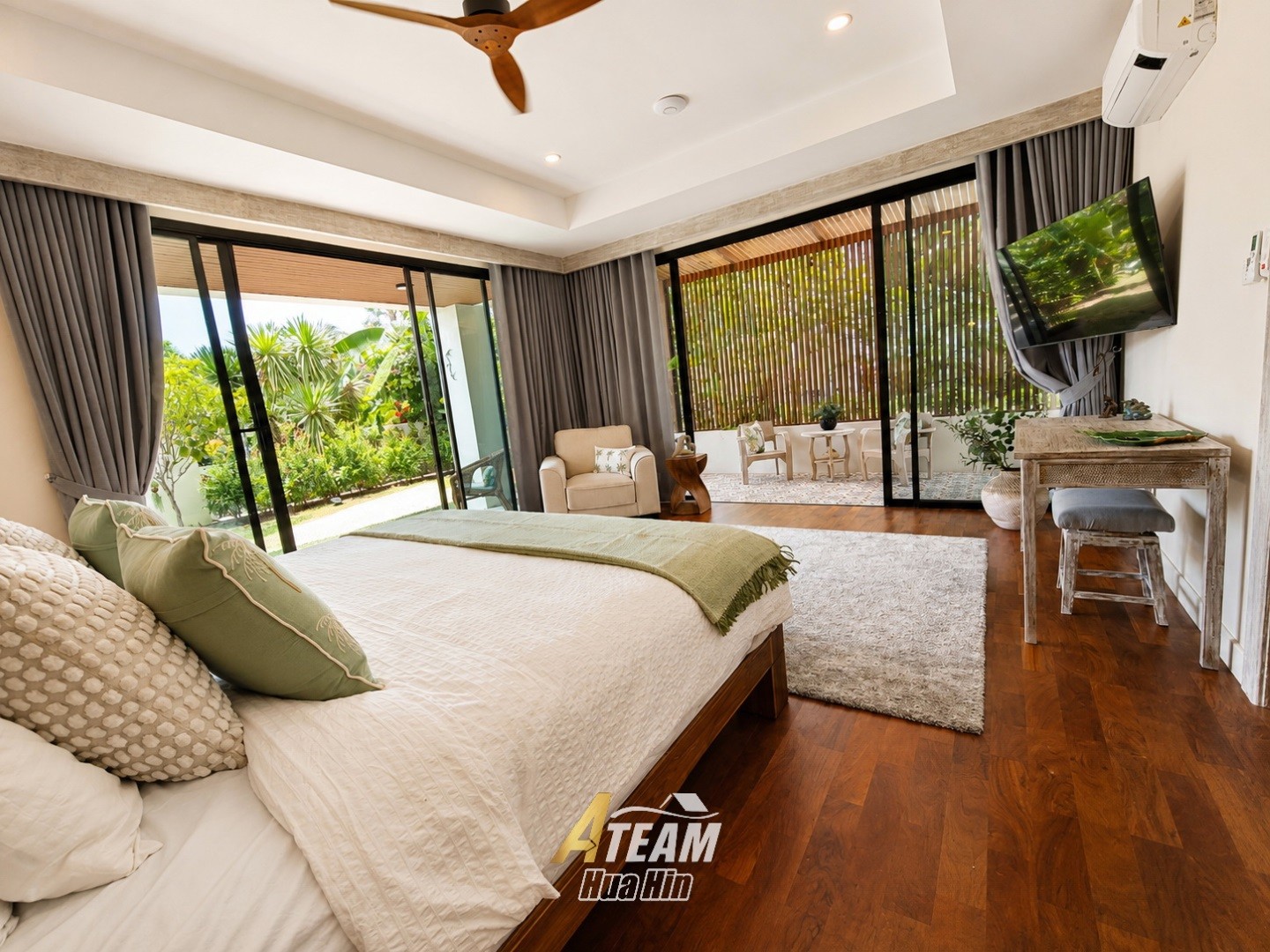 ---RÉSERVÉ-- Spacieuse villa de 3 chambres avec piscine et vue sur la montagne – Panorama Village, Khao Tao