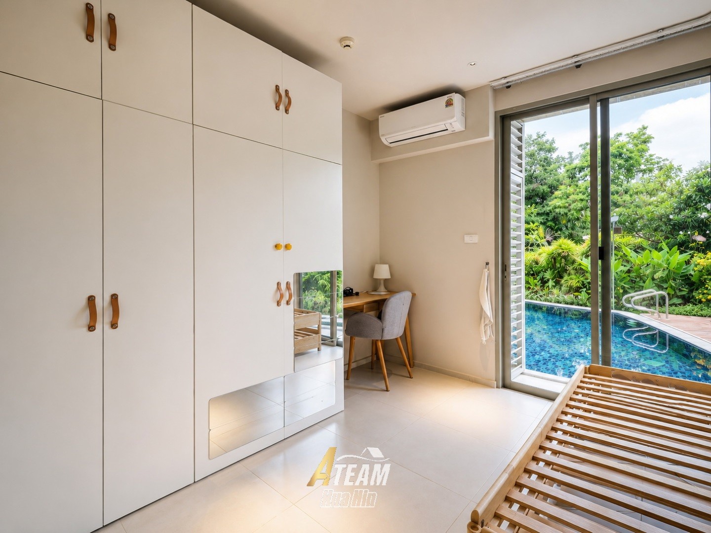 Appartement de 2 chambres avec accès à la piscine à Baan Thew Talay Aqua Marine, Cha-Am