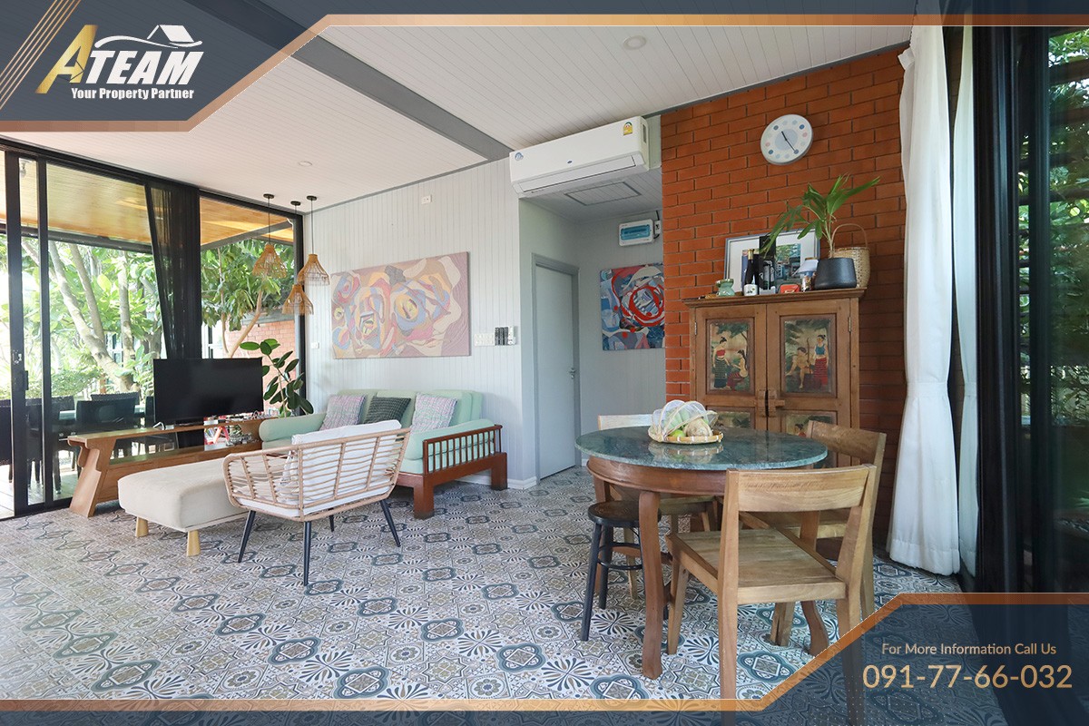 Villa unique de 5 chambres avec piscine au bord de la rivière à Pak Nam Pran