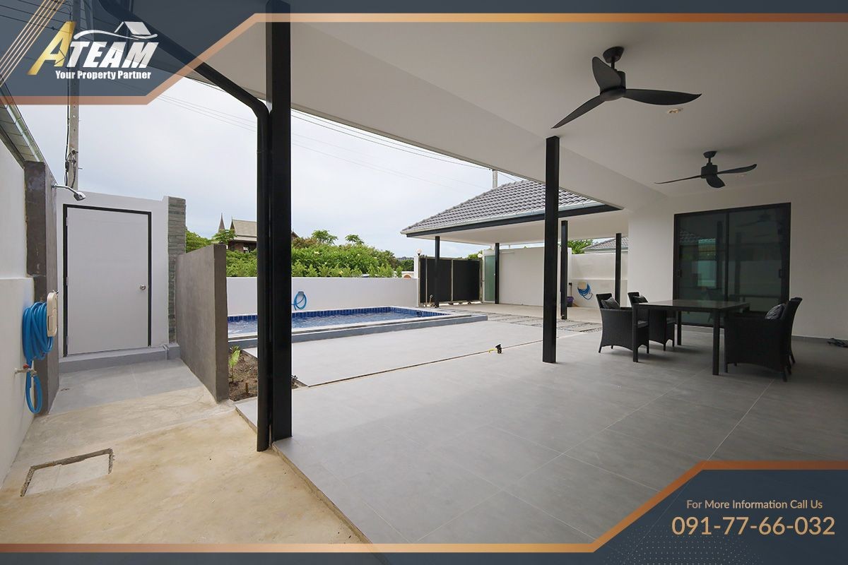 House for sale milpool villa 3bedrooms centre city soi102 huahin32