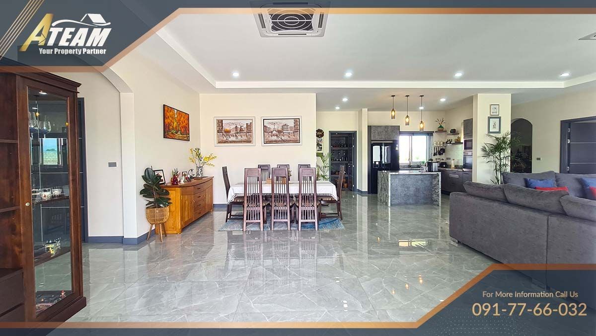 luxury 5 bedrooms on 2 rais resale development Hua Hin42